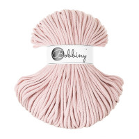 Bobbiny Flechtkordel Premium 5mm - 100m - ca.500g - Farbe Pastel Pink