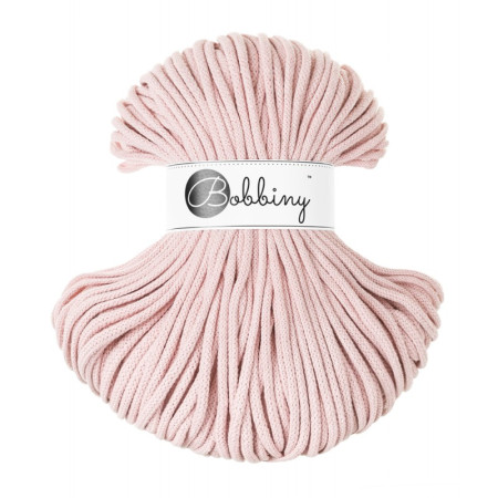 Bobbiny Flechtkordel Premium 5mm - 100m - ca.500g - Farbe Pastel Pink