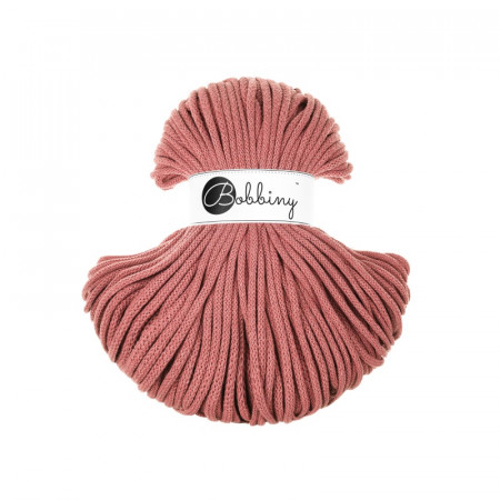 Bobbiny Flechtkordel Premium 5mm - 100m - ca.500g - Farbe Peony