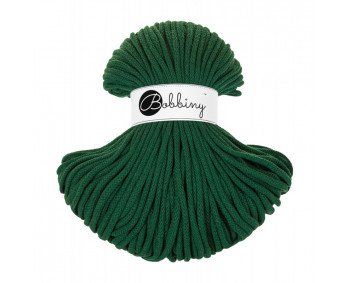 Bobbiny Flechtkordel Premium 5mm - 100m - ca.500g - Farbe Pine Green
