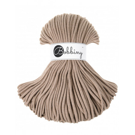 Bobbiny Flechtkordel Premium 5mm - 100m - ca.500g - Farbe Sand