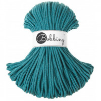 Bobbiny Flechtkordel Premium 5mm - 100m - ca.500g - Farbe Teal