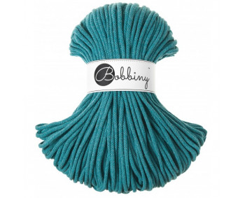 Bobbiny Flechtkordel Premium 5mm - 100m - ca.500g - Farbe Teal