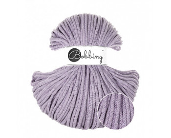 Bobbiny Flechtkordel Premium 5mm - 100m - ca.500g - Farbe Lavender Glitzer