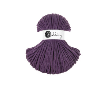 Bobbiny Flechtkordel Premium 5mm - 100m - ca.500g - Farbe Violett