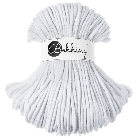 Bobbiny Flechtkordel Premium 5mm - 100m - ca.500g - Farbe White