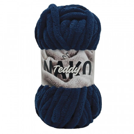 NAKO Teddy - 200g Kuschelgarn - Farbe 13954 Dunkelblau