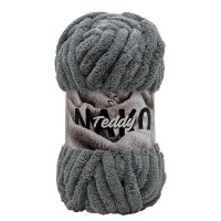 NAKO Teddy - 200g Kuschelgarn - Farbe 13956 Grau