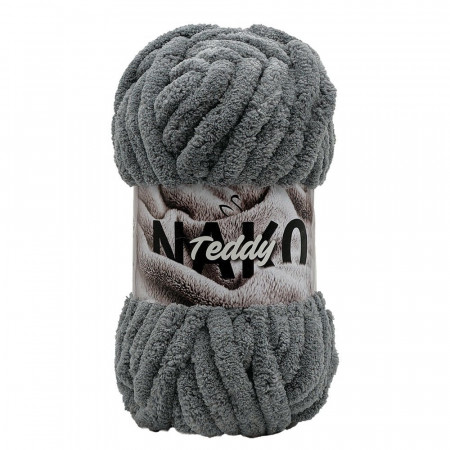 NAKO Teddy - 200g Kuschelgarn - Farbe 13956 Grau