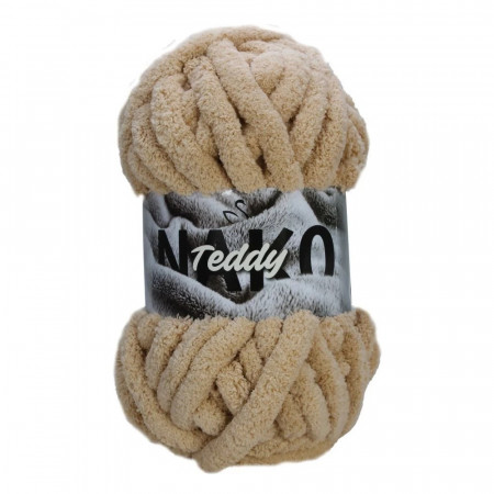 NAKO Teddy - 200g Kuschelgarn - Farbe 11585 Beige