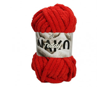NAKO Teddy - 200g Kuschelgarn - Farbe 13200 Rot