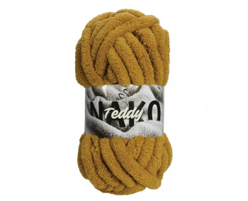 NAKO Teddy - 200g Kuschelgarn - Farbe 13943 Senf