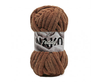 NAKO Teddy - 200g Kuschelgarn - Farbe 14269 Braun