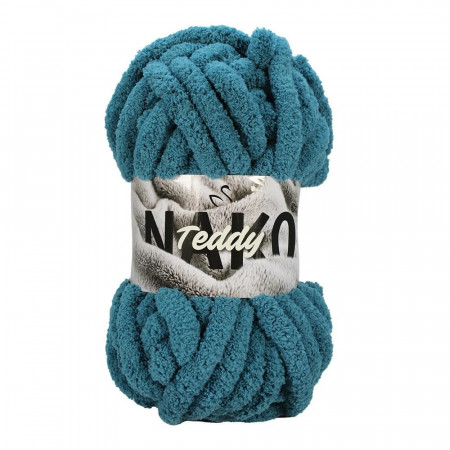 NAKO Teddy - 200g Kuschelgarn - Farbe 14513 Petrol
