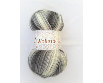 !NEU! Wolle1000 - Extra 200g - Farbe 01 grautöne