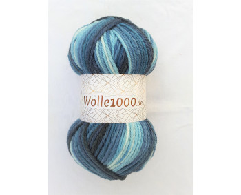 !NEU! Wolle1000 - Extra 200g - Farbe 19 blautöne