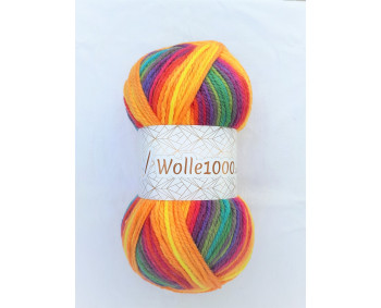 !NEU! Wolle1000 - Extra 200g - Farbe 37 bunt