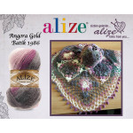 Farbe 1986 - Alize Angora Gold Batik 100g