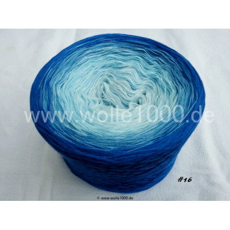 Farbverlauf #16 - Hellblau-Aqua-Ultramarine-Enzian