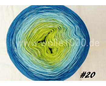 Farbverlauf #20 - Blattgrün-Aqua-Ultramarine