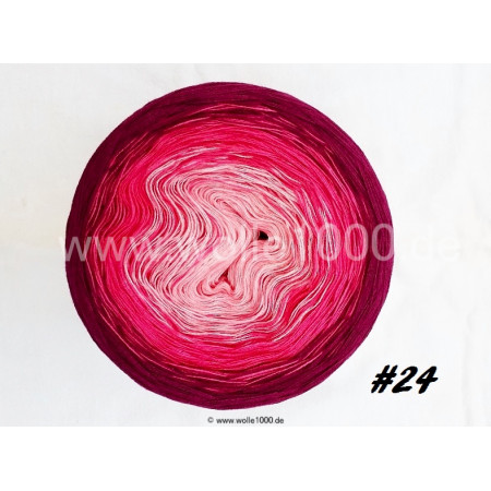 Farbverlauf #24 - Rosa-Fuchsia-Brombeere