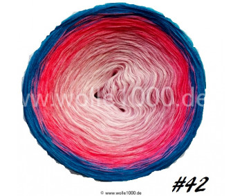 Farbverlauf #42 - Babyrosa-Rosa-Candy-Seablue