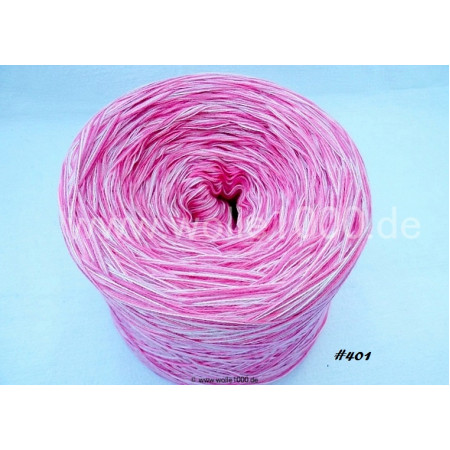 401 - Babyrosa-Rosa-Candy-Fuchsia  - 4-fädiger Mixed-Bobbel