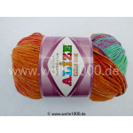 Farbe 4530 - ALIZE Cotton Gold Batik 100g