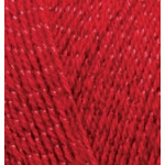 Farbe 56 rot - ALIZE Sal Sim mit Glitzer 100g