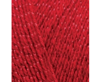Farbe 56 rot - ALIZE Sal Sim mit Glitzer 100g