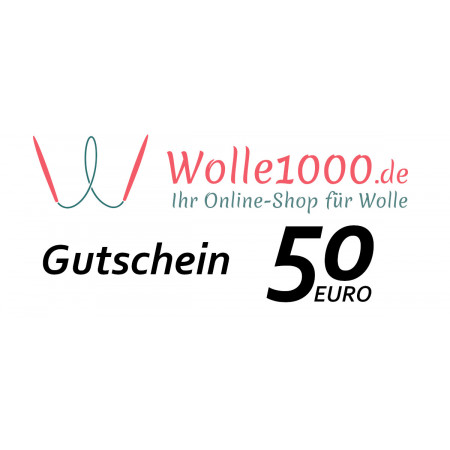 Geschenkgutschein im Wert von 50 EURO