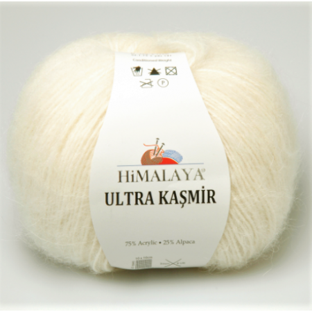 Himalaya Ultra Kasmir - mit Alpaka - 50g - 56808 natur