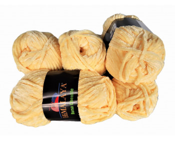 Himalaya Bursa Chenille - gelbtöne - 5er Pack - Sonderposten