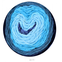22-11 - Cotton Royal Color Waves 100% Baumwolle fibra natura - 100g