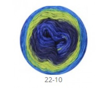 22-10 - Cotton Royal Color Waves 100% Baumwolle fibra natura - 100g