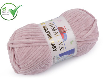Farbe 80349 blasses altrosa - Himalaya Dolphin Baby  100g