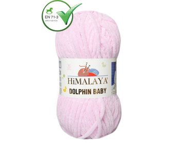 Farbe 80303 babyrosa - Himalaya Dolphin Baby  100g