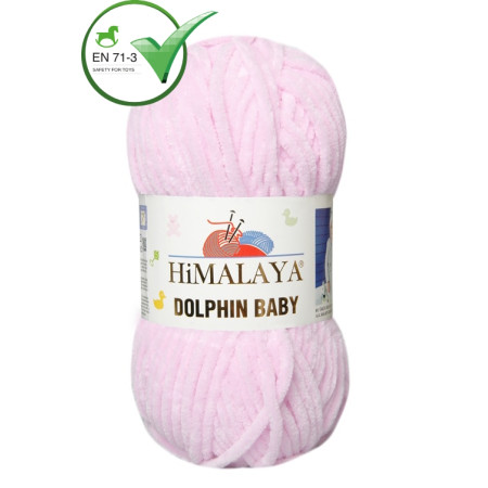 Farbe 80303 babyrosa - Himalaya Dolphin Baby  100g