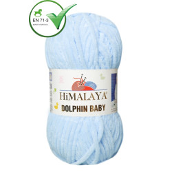 Farbe 80306 hellblau - Himalaya Dolphin Baby  100g