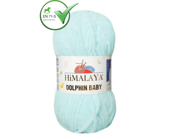 Farbe 80307 mint - Himalaya Dolphin Baby  100g