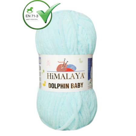 Farbe 80307 mint - Himalaya Dolphin Baby  100g