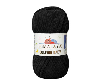 Farbe 80311 schwarz - Himalaya Dolphin Baby  100g