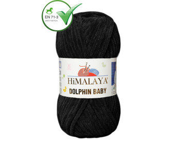 Farbe 80311 schwarz - Himalaya Dolphin Baby  100g