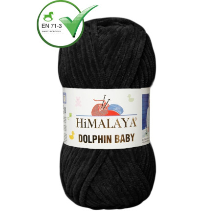 Farbe 80311 schwarz - Himalaya Dolphin Baby  100g