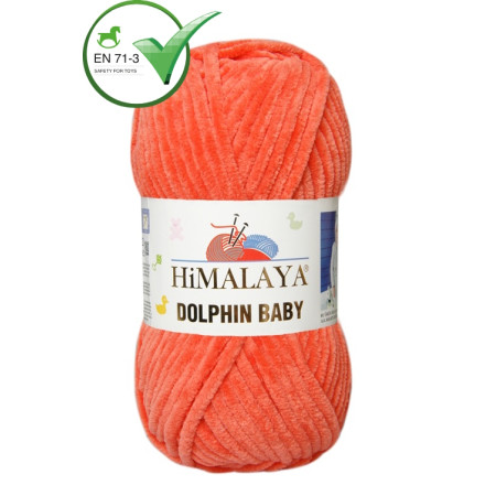 Farbe 80312 lachs - Himalaya Dolphin Baby  100g