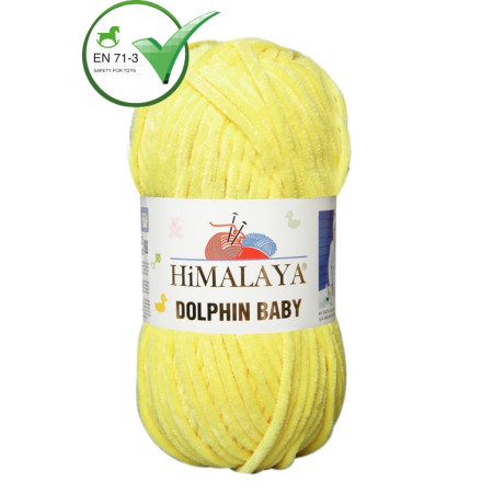 Farbe 80313 gelb - Himalaya Dolphin Baby  100g