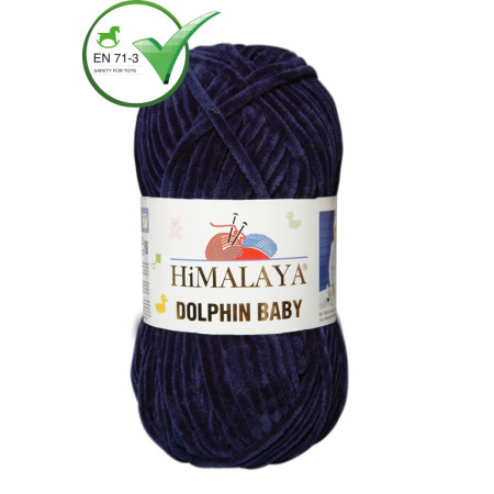 Farbe 80321 dunkelblau - Himalaya Dolphin Baby  100g