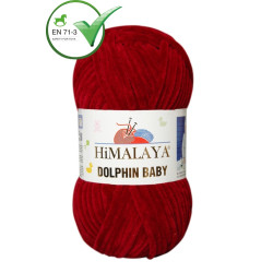 Farbe 80322 weinrot - Himalaya Dolphin Baby  100g
