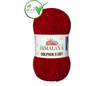 Farbe 80322 weinrot - Himalaya Dolphin Baby  100g