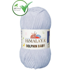 Farbe 80325 silbergrau - Himalaya Dolphin Baby  100g